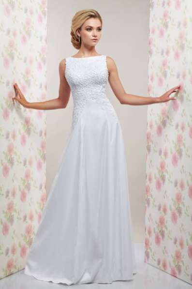 Новое белое свадебное платье
