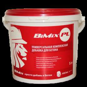 Добавки в бетон BiMix суспензия 5 л, 10 л, 20 л, 30 л.