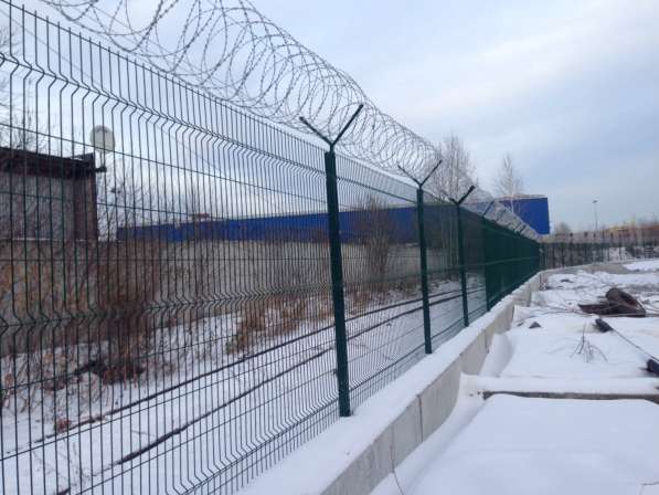 Колючая проволока Егоза. Монтаж, продажа в Москве фото 28