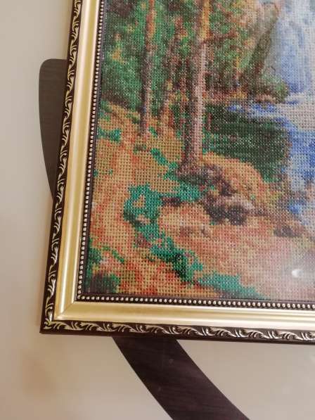 Картина крестиком Водопад в Оренбурге