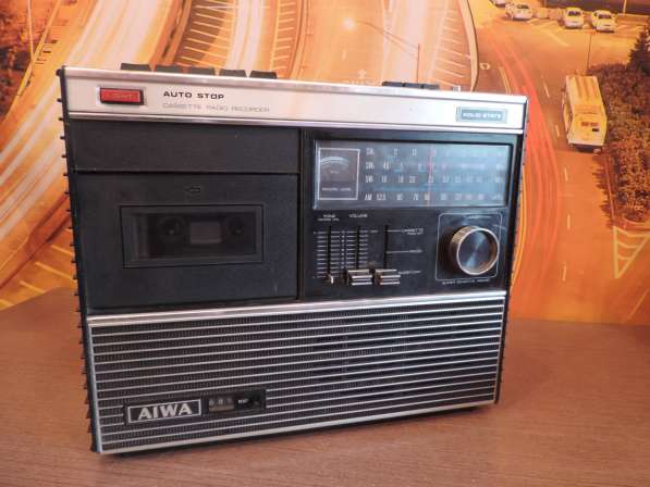 Винтажный кассетник aiwa TPR-210 1972 г