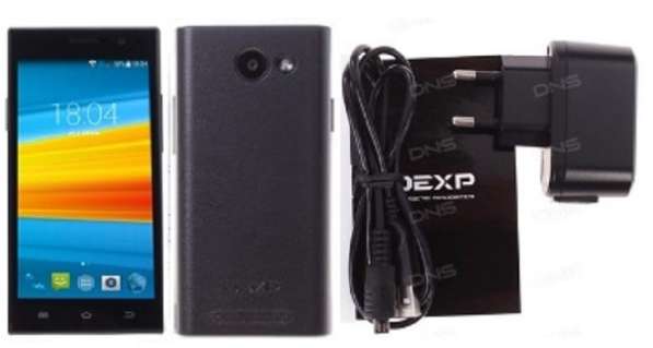 4.5" Смартфон DEXP Ixion XL145 Snatch 8 ГБ черный 8 ядер