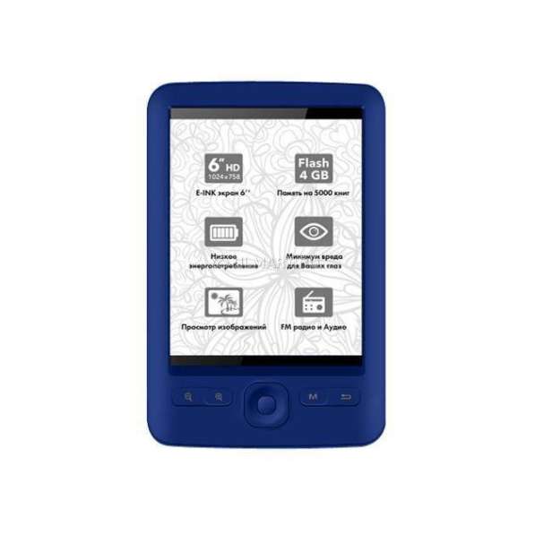 Книга электронная BQ Mobile R002 синий