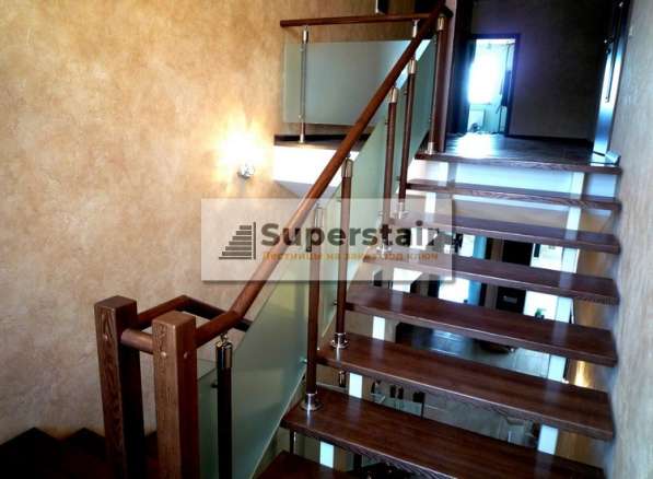 Лестницы на металлическом каркасе под заказ в Подольске фото 10