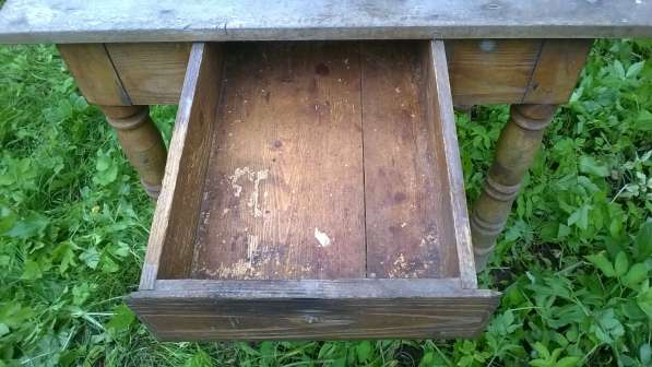 СТАРИННЫЙ СТОЛ 1960-х РУЧНАЯ РАБОТА в Смоленске фото 3