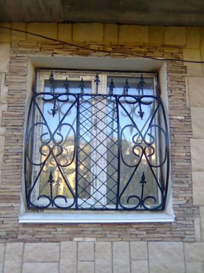 Решетки на окна "ГРАД" (круг, квадрат) в Самаре фото 3