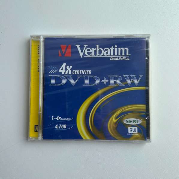 Чистые диски DVD+RW