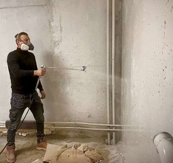 Безвоздушная покраска