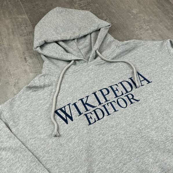 Худи Wikipedia Editor в Санкт-Петербурге фото 5
