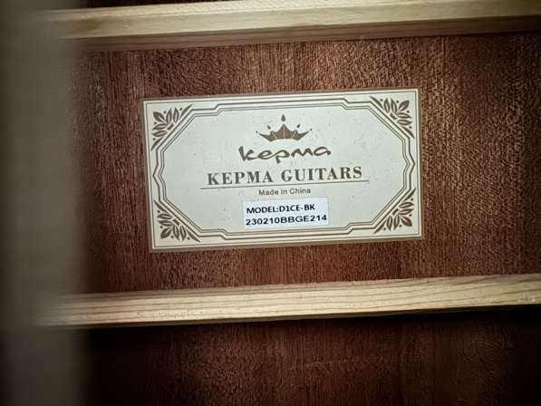 Электоакустическая гитара KEPMA в Хабаровске