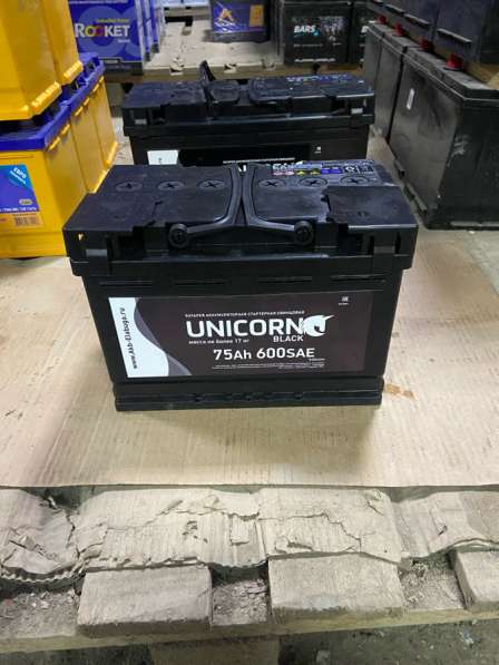 Аккумуляторы UNICORN BLACK в Краснодаре фото 4