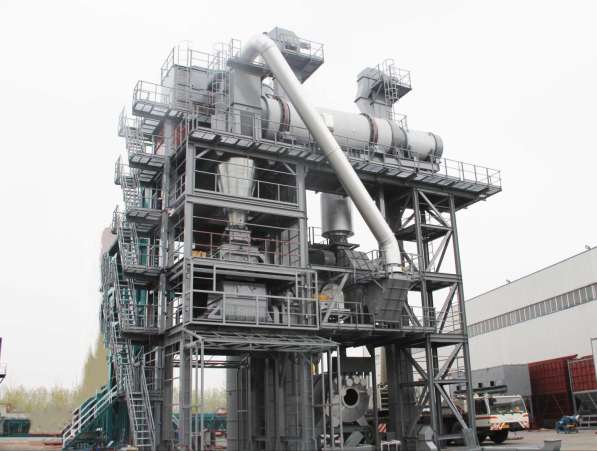 Завод горячего рециклинга асфальта RAP120 (120 т/час) в Москве фото 8
