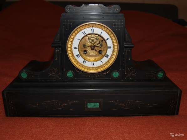 Старинные каминные часы. Франция, мастер С. Марти в Санкт-Петербурге фото 6