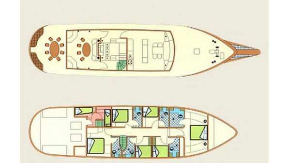 Продаю яхту класса люкс из натурального дерева motor/sailer в фото 13