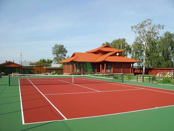Строительство теннисного корта качественно, по доступной цен в Екатеринбурге фото 6