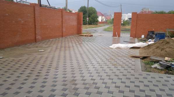 Укладка тротуарной плитки в Краснодаре фото 3
