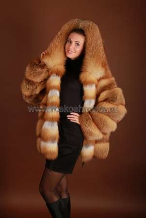 Меховые куртки из лисы и чернобурки в Москве фото 26