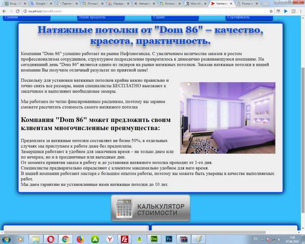 Создание сайтов в Ленинградской области в Санкт-Петербурге фото 22