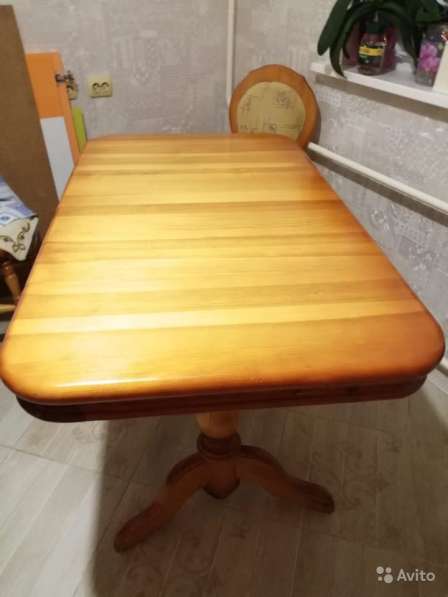 Продам стол и комплект стульев (береза) в Москве фото 6
