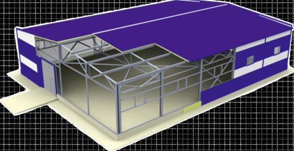 БЫСТРОВОЗВОДИМЫЕ ЗДАНИЯ ИЗ МЕТАЛЛОКАРСА в Санкт-Петербурге