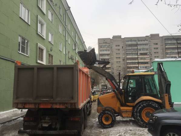 Чистка уборка и вывоз снега. Аренда спецтехники в Екатеринбурге фото 3