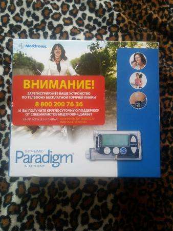 Новая инсулиновая помпа MiniMed Paradigm 715 в Краснодаре фото 5