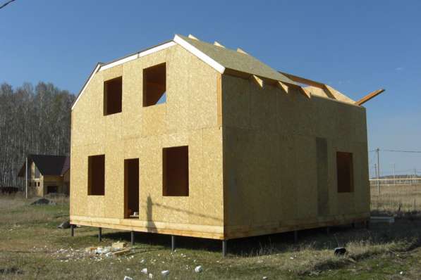 Строительство домов из сип-панелей, брус, фундамент, кровля в Дмитрове фото 4