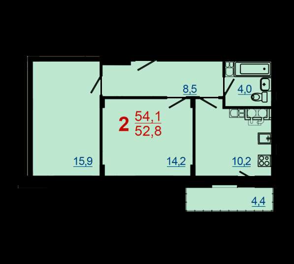 Продажа новостроек без комиссии. От 1100000. Ипотека в Туле фото 6