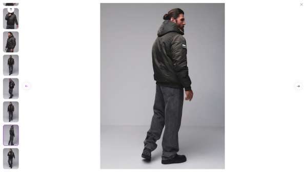 Куртка зимняя мужская пилот (бомбер)