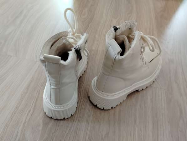 Ботинки зимние белые в Ижевске фото 4