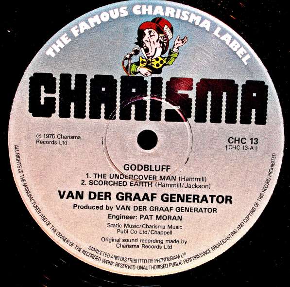 Пластинка виниловая Van Der Graaf Generator – Godbluff в Санкт-Петербурге