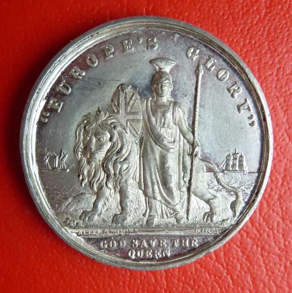 Великобритания набор из 3 жетонов Королевская семья Виктории в Орле фото 3