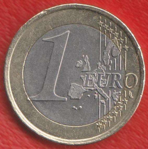 ЕВРО Монако 1 евро 2001 г в Орле