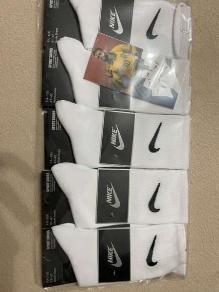Носки белые Nike в Казани фото 3