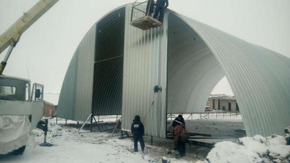 Строительство ангаров, складов, зернохранилищ под ключ в Брянске фото 3