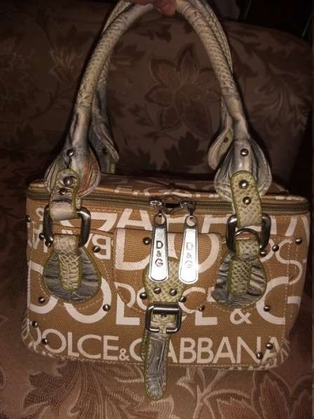 Сумка женская бежевая Dolce&Gabbana б/у в Королёве фото 9
