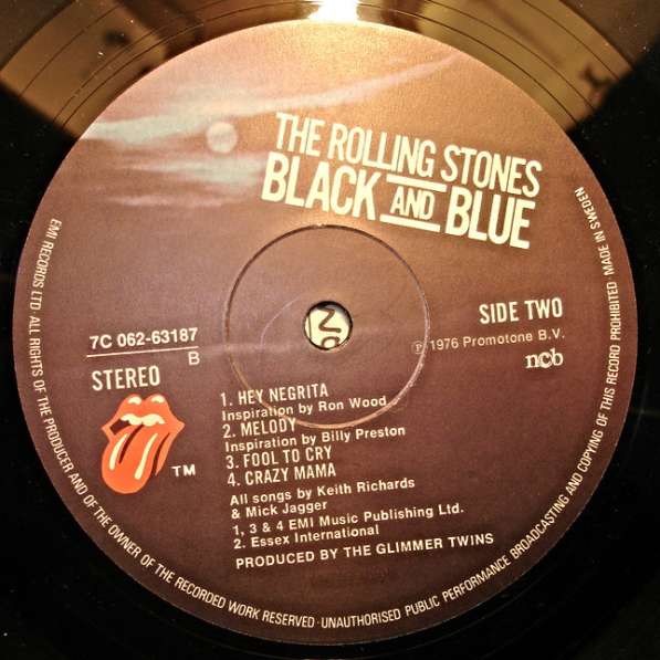 Пластинка виниловая The Rolling Stones – Black And Blue(SW) в Санкт-Петербурге фото 3