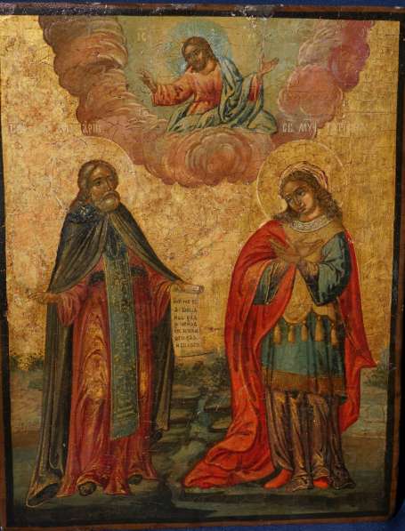 Старинный образ с изображением свя. мученицы Татианы Римской в Санкт-Петербурге фото 13