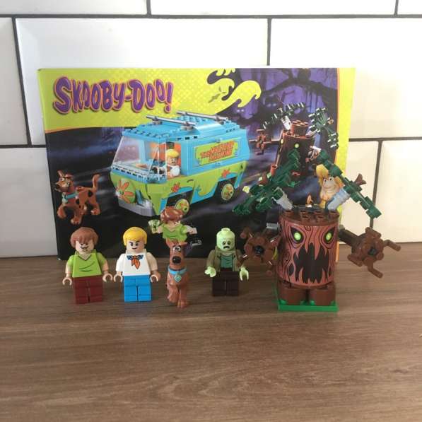 LEGO (ЛЕГО) аналог Scooby-Doo Фургончик Тайн. Скуби-Ду в Москве фото 3
