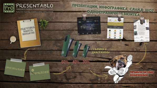 Презентация / Инфографика / Визитка / Логотип в Москве фото 101