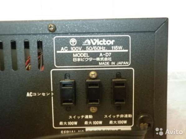Усилитель Victor(JVC) A-D7 в Самаре фото 8