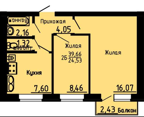Продам квартиру в новостройке от застройщика в Таганроге фото 5