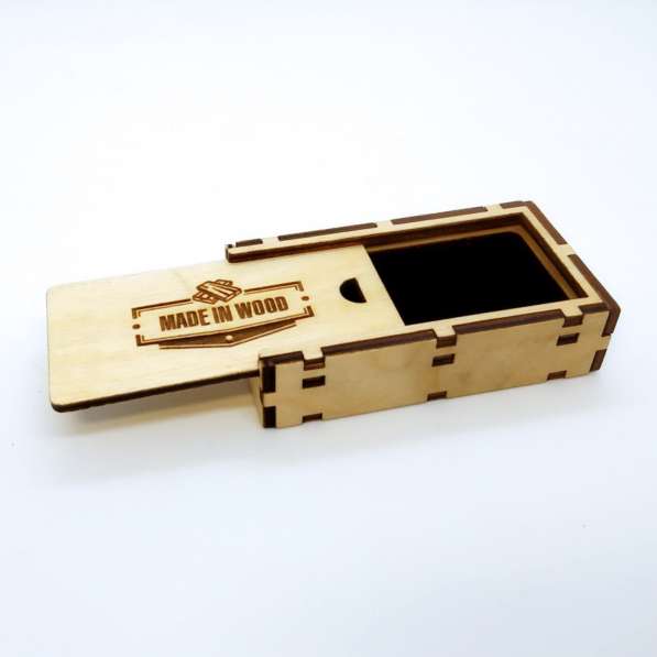 Подарочная коробочка-футляр для USB-флешки "Теламон" в Москве