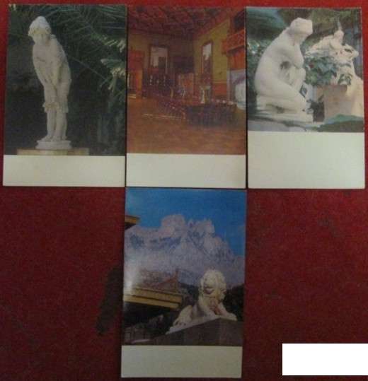 Алупкинский дворец музей Крым набор открыток СССР в Сыктывкаре