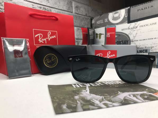 Солнцезащитные очки Ray Ban RB 4391D черные