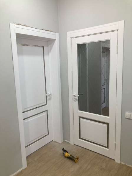 Установка входных межкомнатных дверей город Абакан в Абакане фото 3