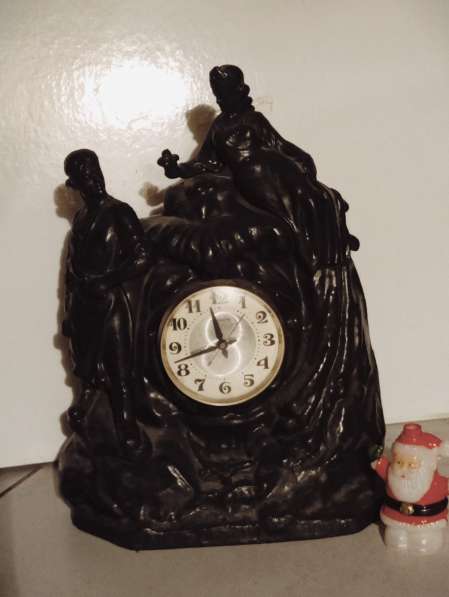 Антиквариат ЧАСЫ (КАСЛИ) СТОЯТ Cамовар 1955-1960 гг Подс