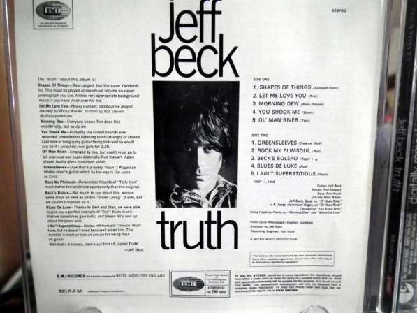 Jeff Beck. Truth.1968.2005.CD. Фирма в Магнитогорске фото 7