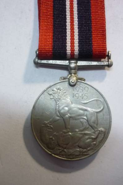 Великобритания медаль 1939-45 года