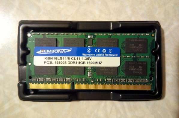 DDR3L 1600MHZ 8GB память в ноутбук, нетбук, моноблок, Apple
